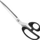 10-Inch All-Purpose Sharp Fabric Scissors - Heavy-Duty Stainless Steel Professional Shears for Cutting Clothes, Leather - Ideal for Tailor, Home, Office Use.