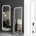 Led Vanity Mirror Lights, 13.2FT 6000k Full Body Mirror Light Strip, Stick on Vanity Lights with AC Adapter Touch Control, Makeup Lighting for Full Body Mirror/Makeup Table/Bathroom