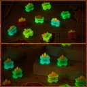 CroBlissful 60 Set Employee Appreciation Gifts Funny Dumpster Desk Accessories Response Team Glow Mini Resin Dumpster Ornament for Office Staff Coworkers Volunteer Teacher Nurse Graduation (Colorful)