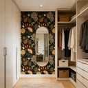Adwann Peel and Stick Wallpaper Removable Self-Adhesive, Renter Friendly Waterproof Vinyl Contact Paper, Boho wall Decal for Bedroom Bathroom Cabinet Furniture Makeover, 17.5" x 118"