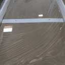 GETPRO Semi-Frameless Shower Door Double Sliding 68-72 in. W x 72 in. H Bypasss Bathroom Glass Shower Sliding Doors,1/4 inch Clear Tempered Glass Door for Walk-in Shower Brushed Nickel