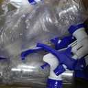 Eccliy 12 Pcs 16 Oz Plastic Spray Bottle, Adjustable Empty Reusable Sprayer for Cleaning, Planting, Water, Bathroom and Kitchen, BBQ, Commercial and Residential(Blue, Clear)