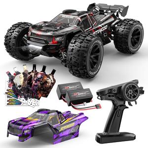 Jetwood x Hyper go 1/14 All Terrain Super Fast Remote Control Car for Adults, 50mph Electric Brushless Race RC Car for Boys, Offroad RTR Radio Controlled Trucks, Hobby Grade Waterproof 3S High Speed