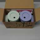 Elk and Friends 10oz Stainless Steel Kids + Toddler Drinking Cups | The Original Mason Jar with Sleeves + Lids | Silicone Straws | Smoothies | Storage Jar | Spill Resistant | Dishwasher Safe | 2 Pack (Sage/Misty Blue)