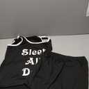 HONG HUI Womens Pajama Sets Sleeveless Tank Top and Shorts Pj Set Sleepwear,S-XXL (Small, Black)