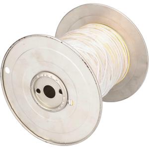 Metra Brands 18 GA US GPT All Copper Primary Wire White w/Yellow Trace