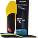 All-Purpose High Arch Support Insoles for Men，230+ lbs Plantar Fasciitis Heavy-Duty Orthotic Inserts for Work Boots & Shoes, Flat Feet Orthotic Insert, Professional Grade Shoes Insoles Size 11-11.5