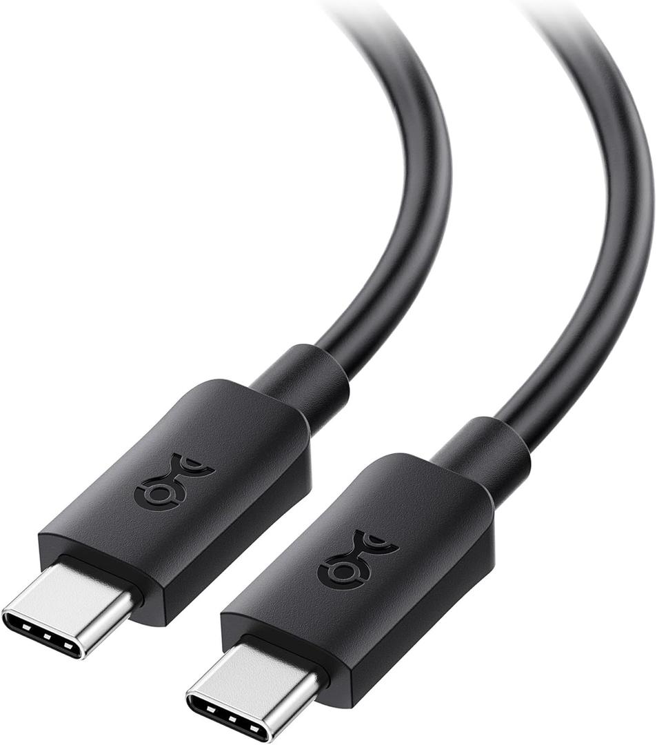 Cable Matters 20Gbps USB C to USB C Monitor Cable - 6ft / 1.8m, Supports Up to [8K@30Hz / 4K@120Hz Video, 240W Charging, 20Gbps Data Transfer], USBC Video Cable, Works with CarPlay, Android Auto