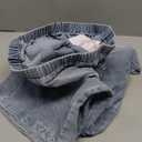 Novaorily Womens 2024 Summer Fashion Backless Denim jumpsuit Sexy Jean Romper High Waist Casual Overalls, XL