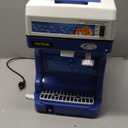 VEVOR 110V Electric Shaved Ice Machine 500W Snow Cone Maker Tabletop w/Adjustable Ice Texture, Ice Shaving Machine 265LBs/hr for Home and Commerical Use (Blue)