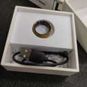 Smart Ring for Women & Men, Fitness Tracker Ring with Heart Rate Monitor, HRV, Sleep Tracking, No Subscription Fee, 10ATM Waterproof Activity Ring for iPhone & Android (Rose Gold, 8#)