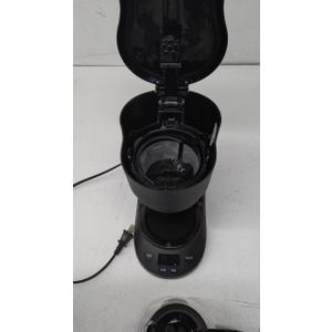 COWSAR Compact Coffee Machine, 5 Cup Drip Coffee Maker with Timing Function, 2H Auto Power-off, 2H Keep Warm, Pause & Brew, Reusable Filter, and Drip-Free Carafe, Black - 3710H