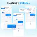 Smart Home Energy Monitor 2×80A, Dual-Channel Real-Time Electricity Usage Monitoring for Household Power, WiFi Energy Meter with App Control, Compatible with Tuya/Smart Life