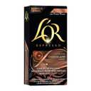 L'OR Espresso Capsules, 10 Count Chocolate, Single-Serve Aluminum Coffee Capsules Compatible with the L'OR BARISTA System & *Nespresso Original Machines, 10 Count (Pack of 10) BB 10/14/2026