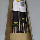 Curtain Pull Wand, 3-7.7 Feet Drapery Pull Rod for Curtains Adjustable Telescopic Extra Long Stainless Steel Material with Sponge Handle Silver