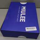 MIULEE Orange Set of 2 Waffle Bathroom Rugs, Boho Bath Rugs Non Slip Washable, Super Absorbent Bath Mats, Ultra Soft Rubber Backed Shower Mats for Bathroom Floor, Tub and Shower, Fall Decor 17x24 Inch