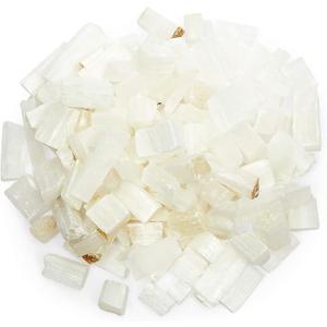 Small Selenite Wands, Healing Crystal Sticks (2 lbs) - Selenite Dust
