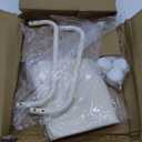 125L Vertical Laundry Hamper with Wheels, 3 Section Large Rolling Laundry Sorter with Detachable Inners, Metal Clothes Hamper Laundry Baskets Organizer for Bathroom, Bedroom, Dorm (Beige)