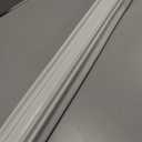 Yaocom 2strip 32" Vinyl U Shape Door Bottom Seal Slide on Door Sweep, White