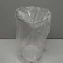 Clear Flower Vase, Non-breakable Vases, 6" W x 12" H, Acrylic Vase, Aesthetic Room Decor Cylindrical Modern Flower Vases for Table Centerpiece, Home Decor, Women Floral Arrangement Gift