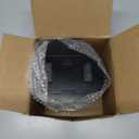 Kanayu Black Recessed Floor Outlet 3.98"x 3.66"x 4" 1-Gang with 4.8a USB Chargers 20 Amp Floor Receptacles Round Outlet Kit Electrical Waterproof Box Cover, ETL Listed