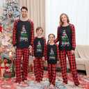 VS&LLWQ Family Christmas Pjs Matching Sets Christmas Pajamas for Family Christmas Elf Pjs Holiday Xmas Jammies Set(AB2-Q, 10 Q)