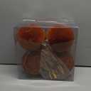 6Pcs Large Velvet Christmas Ball Ornaments 4" Brown Flocked Ornaments Set for Christmas Tree with 10Pcs Velvet Bows Shatterproof Xmas Hanging Decorations for Home Office Holiday Dcor