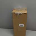 Wooden Toilet Paper Holder Wall Mount with Shelf - Farmhouse Bathroom Storage Rack for Tissue Rolls, Rustic Bathroom Decor Brown