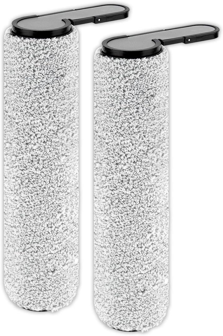 (2 Pack) F25 Replacement Brush Rollers Compatible with Roborock F25/ F25 LT/ F25 RT/ F25 ACE/ F25A LT/ F25 ACE Combo/ F25 Combo/ F25 GT Wet Dry Vacuum Cleaner, Roller Mop, Multi-Surface Brush