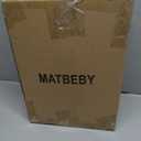 MATBEBY King Size Mattress Pad - Cooling Breathable Mattress Topper, Quilted Fitted Mattress Protector, Pillow Top Mattress Cover with 8-21" Deep Pocket, Soft, Machine Washable, White, 78x80 Inches