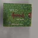 Menique Wild Animals Memory Matching Game 80 Cards (40 Pairs) with Real Photos Includes Educational Booklet with Animal Facts Fun & Cognitive Game for Kids and Adults