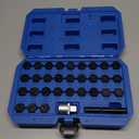 32PCS Wheel Locking Nut Key Kit - Compatible with Mercedes Benz, Anti-Theft Lug Nut Removal Tool