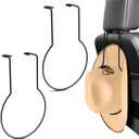 2 PCS Car Cowboy Hat Holder, Hard Metal Automotive Hat Holder for Keeping Hat Shape, Seat Back Organizers for Vehicle Truck SUV, Car Accessories