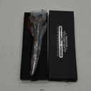 Purple Dragon 8.0" Left Handed Professional Pet/Dog Grooming Hair Cutting Scissors&Downward Curved Scissor &Chunker Shears with Bag - for Mancinism Pet Groomer or Family DIY