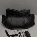 Shiatsu Neck Massager, Back and Neck Massager with Heat, Electric Deep Tissue 3D Kneading Massage Pillow for Back, Shoulder, Muscle Pain Relief, Office & Home & Car Use, Gift for Women and Men (Black-button)