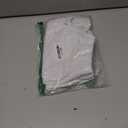 YOCUR Womens Lightweight Shorts Casual Baggy Trendy Hot Pants Elastic Waist Drawstring Comfy Shorts (Small, A03-white)