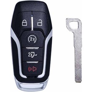 MechanMagic Key Fob Replacement Compatible for Ford F-150 F-250 F-350 F-450 2015-2017 Smart Car Keyless Entry Remote Control with Power Tailgate and Remote Start 902Mhz 164-R8117 M3N-A2C31243300