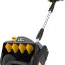 Cordless Snow Shovel, Compatible with Dewalt 20V Max Battery, 12-Inch Cordless Snow Blower with Directional Plate, Adjustable Front Handle, LED Light (Battery and Charger Not Included)