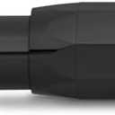Kaweco CLASSIC SPORT Fountain Pen Black with 23 Carat Gold-Plated Steel Nib and Iridium Tip for Ink Cartridges I Sport Fountain Pen 13 cm I Nib: B (Broad)