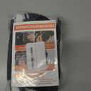 Kids Heated Socks - Boys and Girls Electric Heating Wool Knee High Skiing Socks, 5000mAh Battery Pack (Small-Medium, Black)