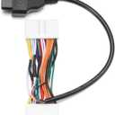 OBD2 Adapter Splitter, 26 Pin to 16 Pin Diagnostic Cable Adaptor Harness Scanner Splitter for Tesla Model 3 2019-2021,for Tesla Model Y 2019-2023