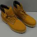 Jacata Men's Water Resistant Leather Work Boot Rubber Sole Construction Oil Resistant Utility Industrial Boots, 42, 8.5W