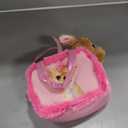 Aurora Fashionable Fancy Pals Pretty in Pink Stuffed Animal - Mini Plush with Purse for Dress Up Fun - Perfect for Kids 3+ Years, Costumes, and Birthdays - Multicolor 6.5 Inches