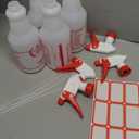 Plastic Spray Bottle (4 Pack, 24 Oz, All-Purpose) Heavy Duty Spraying Bottles Leak Proof Mist Empty Water Bottle for Cleaning Solution Planting Pet with Adjustable Nozzle and Measurements