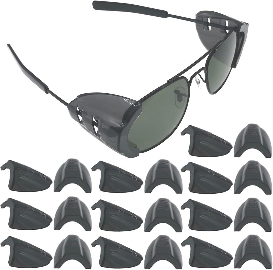 Glasses Side Shields, Slip on Side Shields, L Size Fits Medium to Large, M Size Fits Small to Medium Eyeglasses Frames