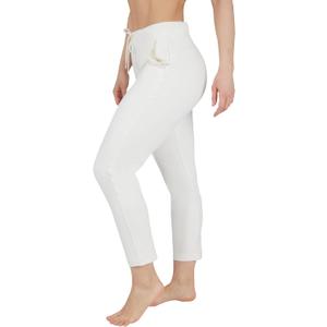 Yogalicious Womens Straight Leg Pant High Waisted Yoga Workout Pants (Beige, XS)