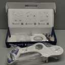 LUXE Bidet NEO 320 - Warm Water, Dual Nozzle, Self-Cleaning, Non-Electric Bidet Attachment for Toilet Seat, Adjustable Water Pressure, Rear & Feminine Wash (Blue)