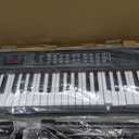 88 Key Piano Keyboard, Semi Weighted Electronic Digital Piano with Music Stand, Power Supply, Sustain Pedal, Bluetooth, Stand, MIDI, for Beginner Professional at Home, Stage