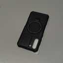 Magnetic Case for Samsung Galaxy S21 FE, with Ring Stand [2X Screen Protector] [Compatible with MagSafe] Military Grade Case with Camera Cover, Shockproof Cover for Samsung S21FE 5G 6.4 inch, Black