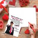 2 x Funny Valentine's Day Card for Wife Husband, Humor Valentines Day Gifts for Women Men, Happy Anniversary Birthday Card Gifts for Boyfriend Girlfriend (FY-185)